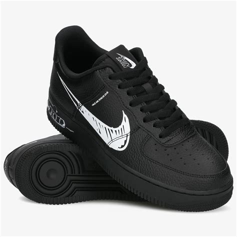 nike air force schwarz nike zeichen|Nike Air Force 1 schwarz.